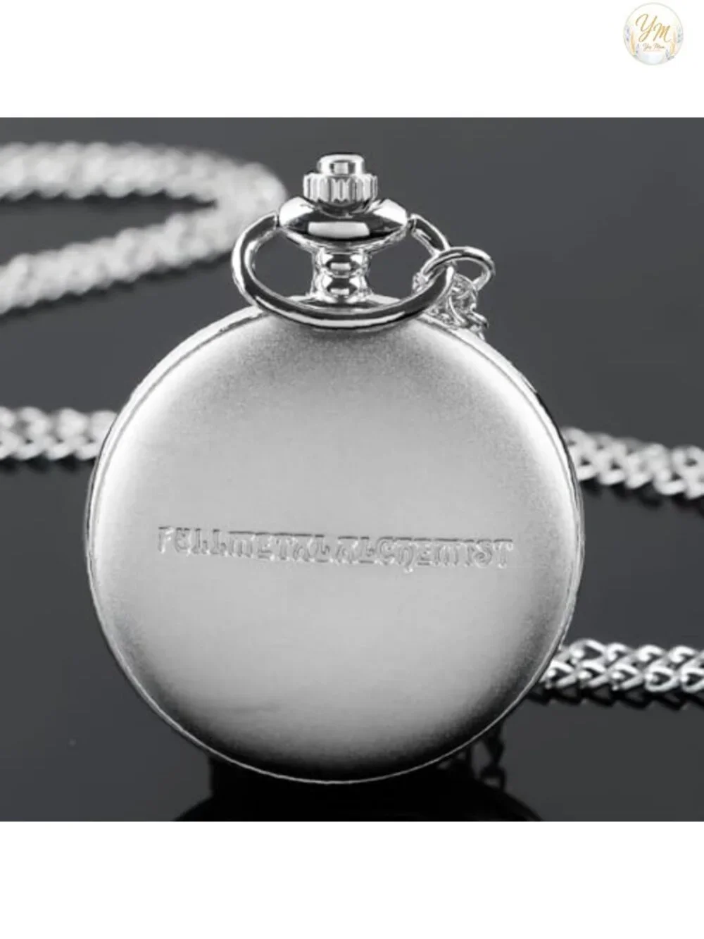Alloy Quartz Pocket Watch with Chain Anime Inspired